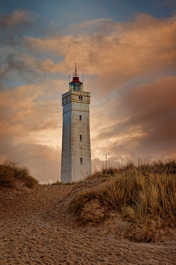 Leuchtturm von Blåvandshuk