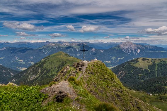 Gipfelkreuz kleiner Trieb