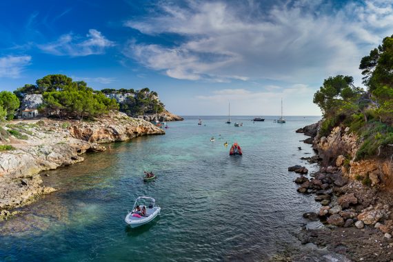 Ciutadella Blick auf das Meer